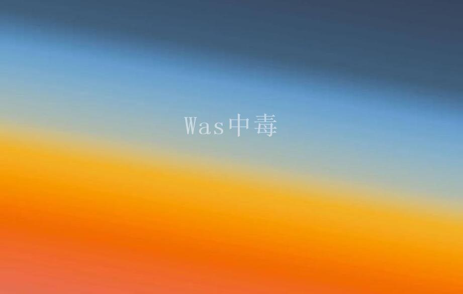 Was中毒2