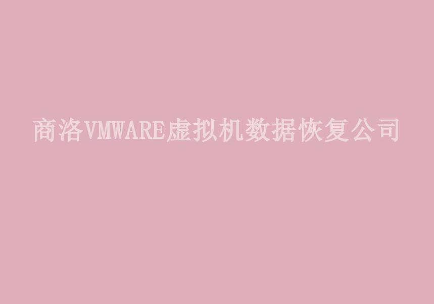 商洛VMWARE虚拟机数据恢复公司2