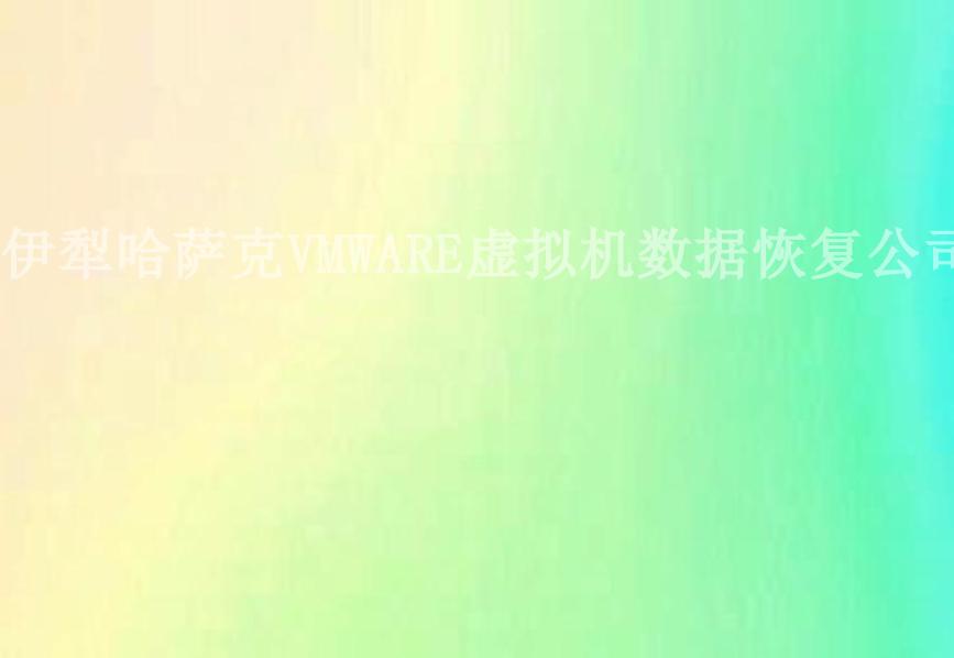 伊犁哈萨克VMWARE虚拟机数据恢复公司2