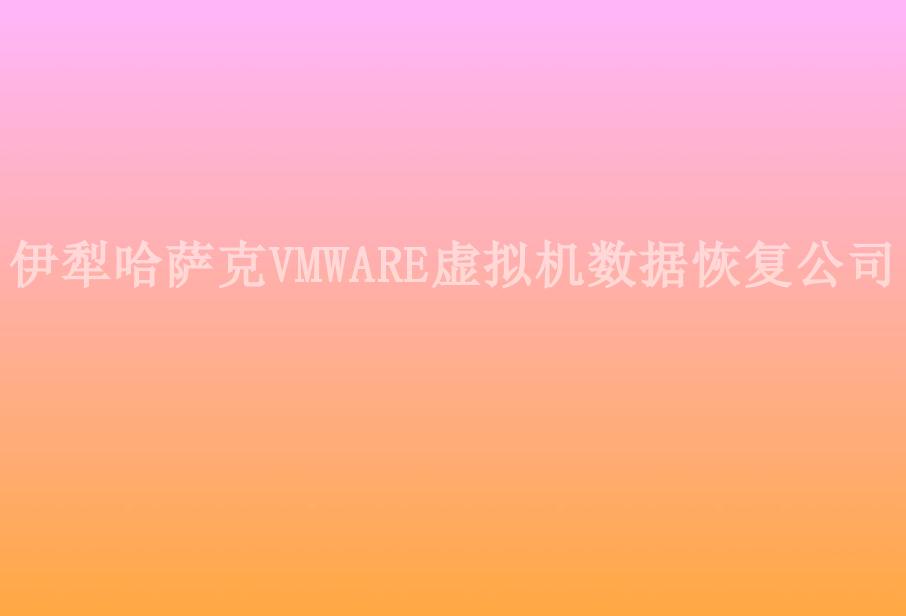 伊犁哈萨克VMWARE虚拟机数据恢复公司1