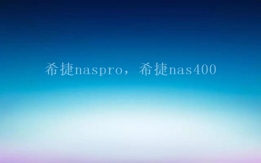 希捷naspro，希捷nas4002